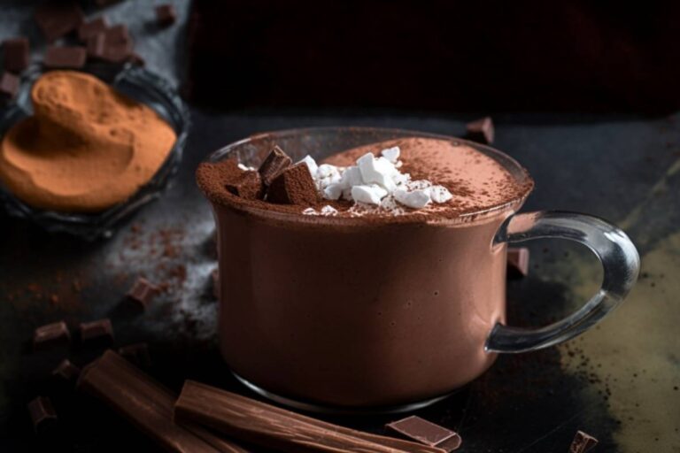 receita de chocolate quente para o inverno